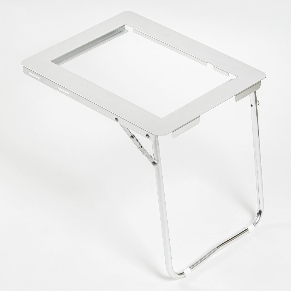 OnwaySports Folding Fire-Pit Table | Sturdy Stainless Steel Low Table
