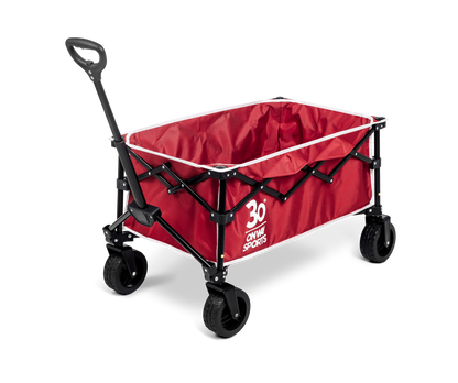 OnwaySports Folding Camping Wagon | 100 kg Capacity, 1000D Waterproof Fabric, 7.2 kg Lightweight