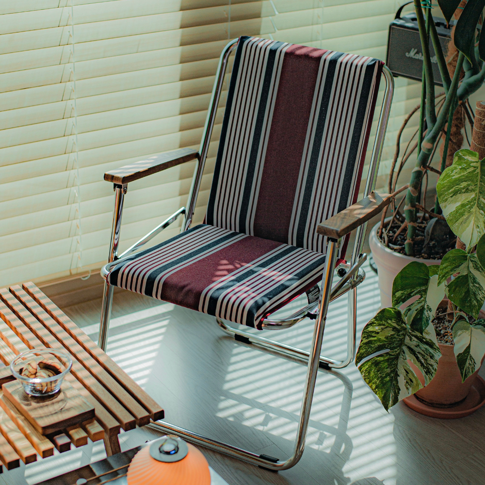 OnwaySports折りたたみスプリングチェアアルミ