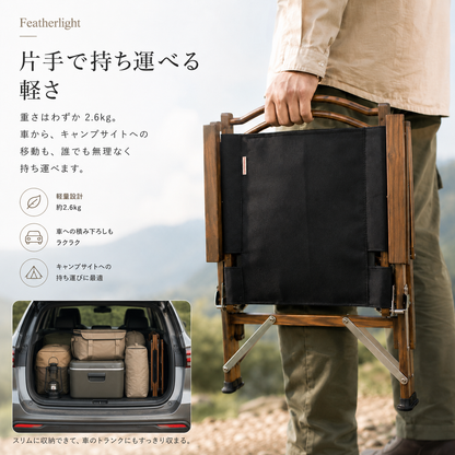 OnwaySports キャンプ ローチェア | 軽量 折りたたみ